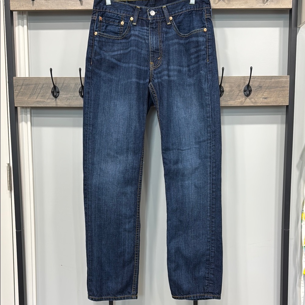 Levi's Blue Straight Jeans Classic Style